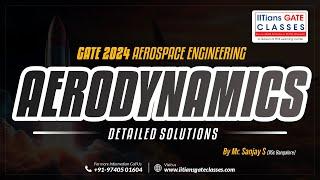 GATE 2024 Aerospace Engineering Paper | Aerodynamics Solution | GATE 2024 AE Question Paper Key