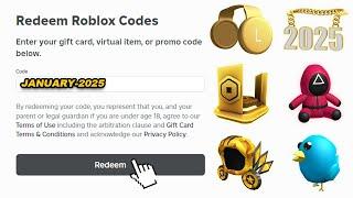 NEW JANUARY 2025 Roblox Promo Codes for FREE Roblox Items | Roblox Codes 2025