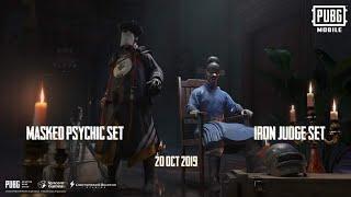 PUBG MOBILE Iron judge set & Masked Psychic set trailer