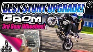 Best Honda Grom Stunt Mod | DHM ECU and TB Cam