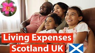 Family Monthly Living Expenses | Budgeting for a family of 4 in Scotland UK