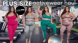 LET'S GET PHYSICAL ️‍️ | plus-size activewear haul from FASHIONNOVACURVE | OliviasWorld95