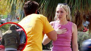 STOLEN CAR PRANK ON FIANCÉ!!