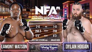 Nemesis 14 amateur bout Lamont Watson vs Dylan Hogan