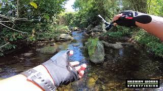 Jeram Fishing with Huzairy Works Inline Spinners