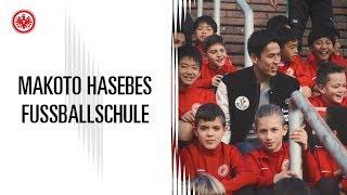 Makoto Hasebes Fußballschule in Frankfurt