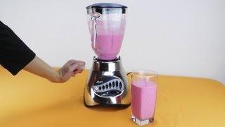 Oster 16 Speed Blender Review and Raspberry Smoothie Recipe