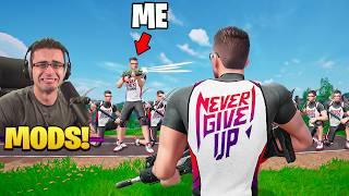 I Griefed Nick Eh 30's Fortnite Custom!