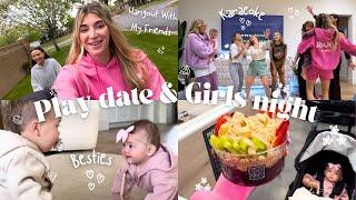 Day In My life Solo Parent! Play Date & Girls Night