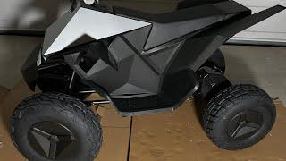 Tesla Cyberquad for Kids Unboxing, Setup and First Look