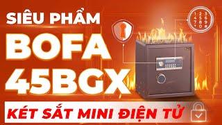 Két sắt nhập khẩu mini điện tử vân tay bofa 45BGX - Công ty két sắt việt tiệp