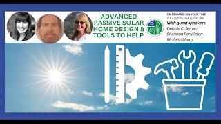 Advanced Passive Solar Home Design & Tools to Help