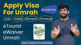 Apply Umrah Visa Online : E Tourist Visa, E Waiver Visa, & Umrah Visa for Saudi | Price from UK USA