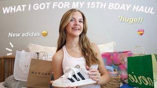 What I got for my 15th birthday haul 2024! *huge + aesthetic* ️ // Mia Elizabeth