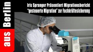 Iris Spranger Präsentiert Migrationsbericht: “gesteuerte Migration” zur Fachkräftesicherung