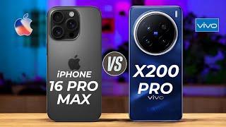 iPhone 16 Pro Max Vs Vivo X200 pro