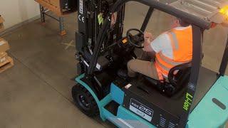 Baoli KBE25 Electric Counterbalance Forklift Walk-Through