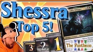 Shessra, Death's Whisper! | Commander Top 5! | EDH | MTG | The Pantheon | Ep.120