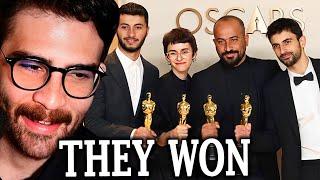 Israeli Palestinian Documentary 'No Other Land' Wins Oscar | Hasanabi Reacts