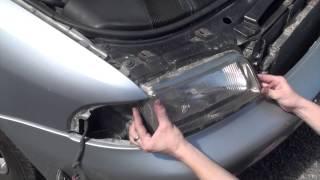 How to Change/Remove headlights on a Audi A4 b5