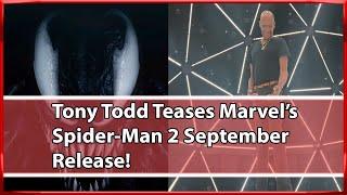 Tony Todd Hints Marvel's Spider Man 2 September 2023 Release