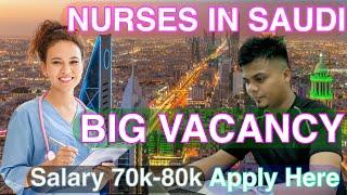 NURSE JOBS IN SAUDI | Urgent requirements Doctors And Nurses #hospitaljobs #jobs in Saudi Arabia