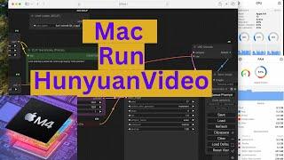 Run HunyuanVideo on Mac/Macbook ! (Workflow included)