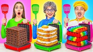 Me vs Grandma Cooking Challenge | Kitchen Hacks and Recipes by Multi DO Joy