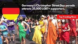 Germany Christopher Street Day parade attracts 35,000 LGBT supporters | TrendPiler.com