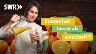 Frisch gepresst, Konzentrat oder Direktsaft? Dieser O-Saft ist besonders nachhaltig I Ökochecker SWR