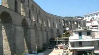 Holiday in Greece - Kavala aqueduct (part 1)