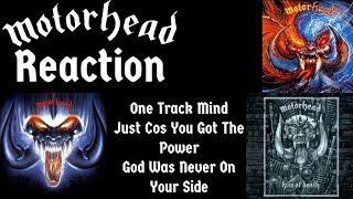 Motörhead One Track Mind/Just Cos You Got The Power/God Was Never On Your Side Reaction