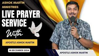 Live Prayer Service with Apostle Ashok Martin || 8PM ||