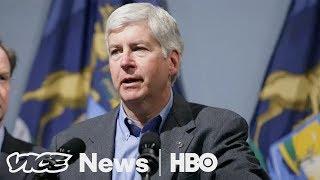 Flint Charged & Russian Eviction: VICE News Tonight (HBO)
