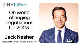 On world changing negotiations for 2023 with Jack Nasher