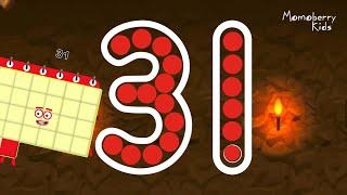 Numberblocks 31 Magic Run - Numberblocks Thirty One Adventure | Number Counting Go Explore