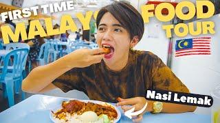 First Time Trying NASI LEMAK | Malaysia's Famous Food : Episode 3 
