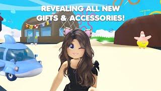 REVEALING ALL THE NEW GIFTS & ACCESSORIES! in Adopt me!