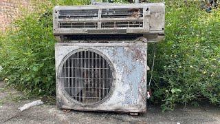 Restoration Completely Broken Old Air Conditioner FUNIKI - Restore Outdated Air Conditioners