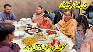 Karachi Mai Hamari Special Dawat Sister Ke Ghar Pahoch Gai | Rabia Ahmad Vlogs