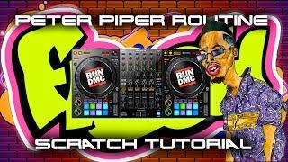 Peter Piper Scratch Routine Tutorial on a DDJ-1000