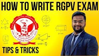 How to Write RGPV Exam? Tips & Tricks to get Pass In Semester Exam | By Nadish Pandey