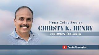 Home Going Service of Christy K Henry