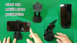 how to make a mobile phone stand | cara membuat dudukan hp dari paralon mantap dan keren