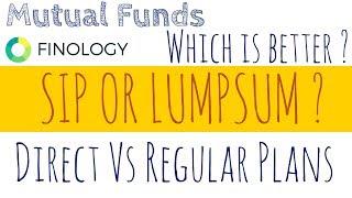 SIP or Lumpsum which is better in 2018 - Hindi | Mutual fund Direct Plan vs Regular Plan