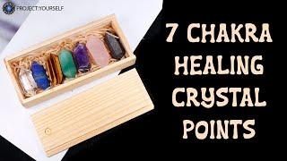 7 Chakra Healing Crystal Points