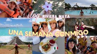 UNA SEMANA CONMIGO en la RIVIERA MAYA  vlog vacaciones en México con amigos | Museecoco