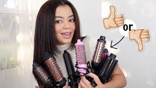 BATTLE Of VIRAL Heated Round Brushes - Which One Is Better?! 