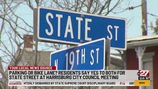 Harrisburg residents voice concerns over State Street redesign, cite abc27 report