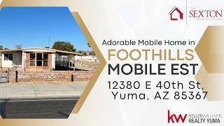 Adorable 2 Bedroom 1 Bath Home in Foothills Mobile Est!